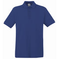 Bleu mer Chiné - Front - Fruit Of The Loom - Polo manches courtes - Homme
