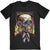 Front - Megadeth - T-shirt FLAMING VIC - Adulte