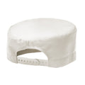 Blanc - Side - BonChef - Chapeau de Chef - Unisexe