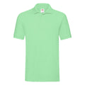 Vert pâle - Front - Fruit Of The Loom - Polo manches courtes - Homme