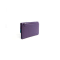 Violet - Turquoise vif - Back - Eastern Counties Leather - Porte-monnaie NOVA