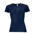 Bleu marine - Front - SOLS - T-shirt de sport - Femme