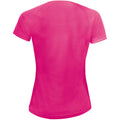 Rose néon - Back - SOLS - T-shirt de sport - Femme