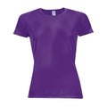 Violet - Front - SOLS - T-shirt de sport - Femme