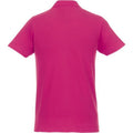 Magenta - Back - Elevate - Polo HELIOS - Homme