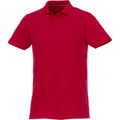 Rouge - Front - Elevate - Polo HELIOS - Homme