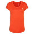 Rouge orangé - Front - Dare 2B - T-shirt de sport - Femme