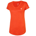 Rouge orangé - Back - Dare 2B - T-shirt de sport - Femme