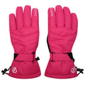 Rose bonbon - Front - Dare 2B - Gants de ski ACUTE - Femme