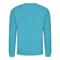 Turquoise - Back - AWDis - Sweatshirt - Hommes