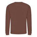 Marron chocolat - Back - AWDis - Sweatshirt - Hommes