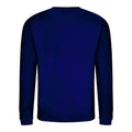 Bleu marine Oxford - Back - AWDis - Sweatshirt - Hommes