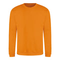 Orange vif - Front - AWDis - Sweatshirt - Hommes