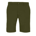 Vert sombre - Front - Asquith & Fox - Short style chino - Homme