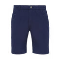 Bleu marine - Front - Asquith & Fox - Short style chino - Homme