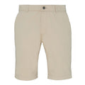 Naturel - Front - Asquith & Fox - Short style chino - Homme