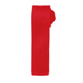 Rouge - Front - Premier - Cravate effet tricot - Homme