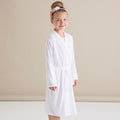 Blanc - Side - Towel City - Robe de chambre style kimono - Femme