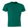 Vert bouteille - Front - Spiro - T-shirt IMPACT AIRCOOL - Mixte
