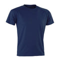 Bleu marine - Front - Spiro - T-shirt IMPACT AIRCOOL - Mixte