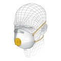 Blanc - Front - Vitrex - Masque de protection respiratoire