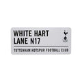 Blanc - Back - Tottenham Hotspur FC - Plaque de rue