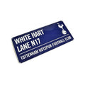 Bleu marine - Back - Tottenham Hotspur FC - Plaque de rue