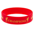 Rouge - Front - Liverpool FC - Bracelet en silicone CHAMPIONS OF EUROPE
