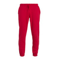 Rouge - Front - Clique - Pantalon de jogging BASIC - Adulte