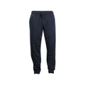 Bleu marine foncé - Front - Clique - Pantalon de jogging BASIC - Adulte