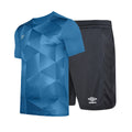 Bleu vif - Noir - Front - Umbro - Kit de foot MAXIUM - Homme