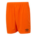 Orange vif - Front - Umbro - Short CLUB - Homme