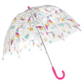 Transparent-multicolore - Front - X-Brella - Parapluie transparent - Unisexe