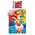 Front - Super Mario Bros - Parure de lit
