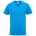 Front - Gildan Premium - T-shirt à col V - Homme