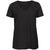 Front - B&C Favourite - T-Shirt en coton bio àcol V - Femme