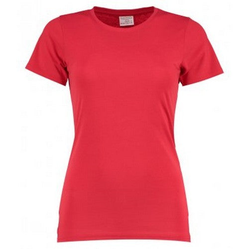 Rouge - Back - Kustom Kit Superwash - T-Shirt - Femme