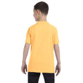 Jaune brume - Side - Gildan - T-Shirt en coton - Enfant