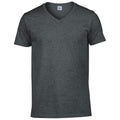 Front - Gildan - T-shirt à manches courtes et col en V - Homme