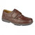 Front - Roamers - Chaussures éléganteen cuir pour pied large - Homme