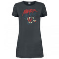 Front - Amplified - Robe t-shirt MANEATER - Femme