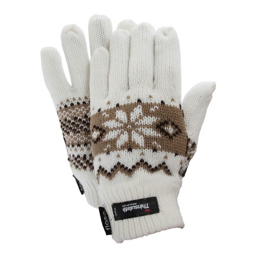 Front - FLOSO - Gants thermiques Thinsulate (3M 40g) - Femme