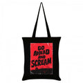 Front - Grindstore - Tote bag GO AHEAD AND SCREAM