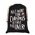 Front - Grindstore - Sac du Père Noël ALL WANT FOR CHRISTMAS IS IT TO BE OVER