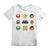 Front - Super Mario - T-shirt ITEMS - Enfant
