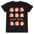 Front - Childs Play - T-shirt EXPRESSIONS OF CHUCKY - Adulte