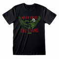 Front - Universal Monsters - T-shirt NEVER TRUST THE LIVING - Adulte
