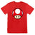 Front - Super Mario - T-shirt POWER UP - Adulte