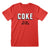 Front - Coca-Cola - T-shirt IT'S THE REAL THING - Adulte