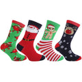 Front - FLOSO - Chaussettes de Noël (4 paires) - Enfant unisexe